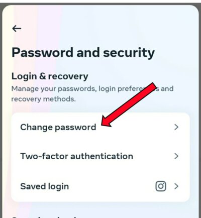 Change Password