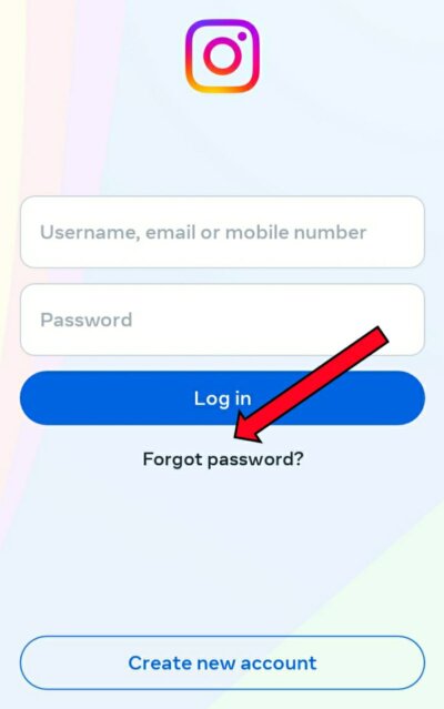 Forgot password